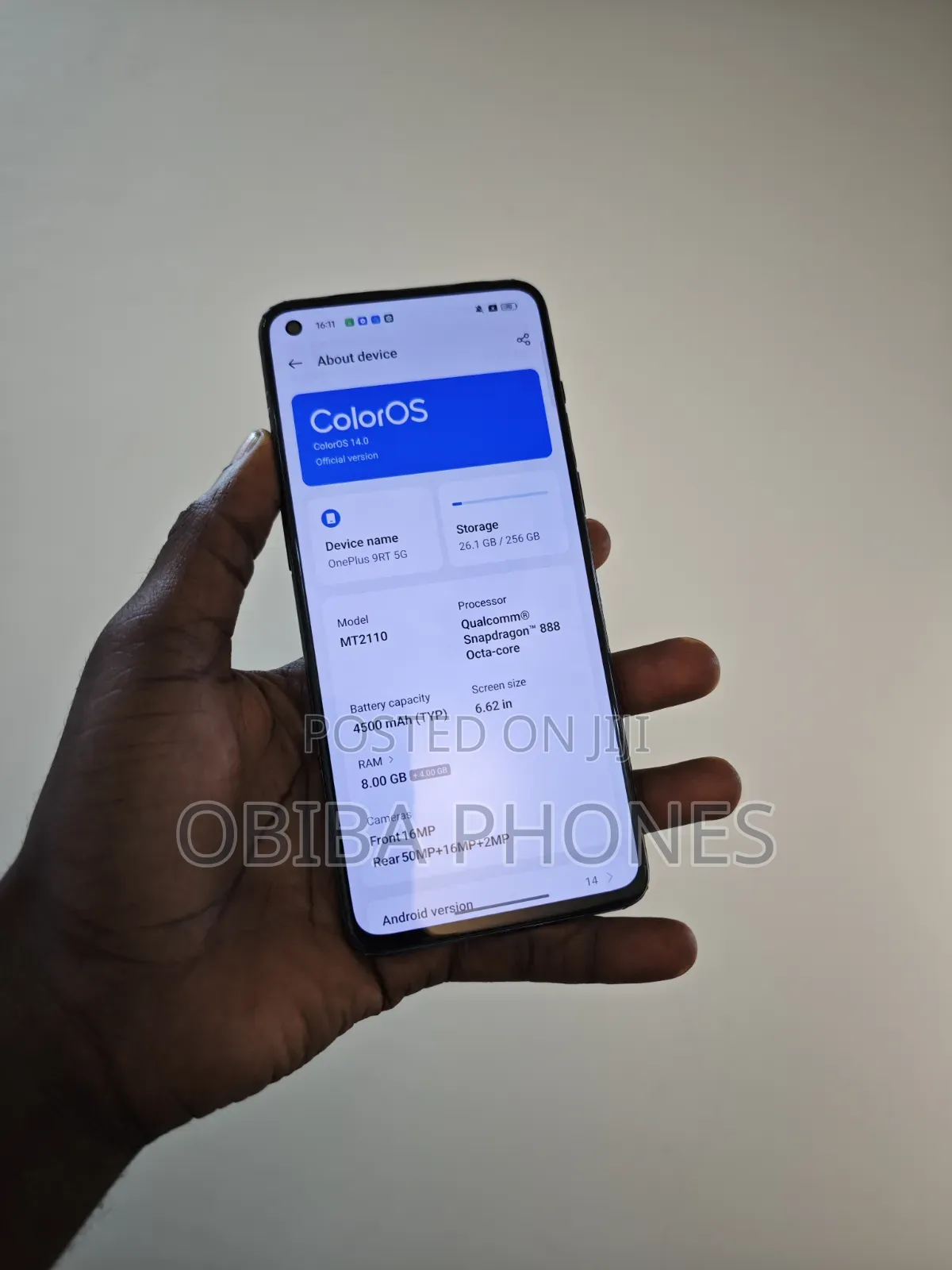 OnePlus 9RT 5G 256 GB Black