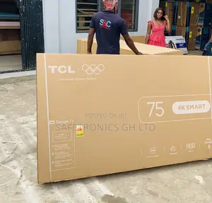 Lastest TCL 75 Inch Smart True Screen 4K UHD Android TV