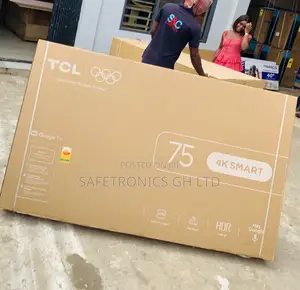 Trust 4K 75 Inch TCL Smart Display Android UHD TV
