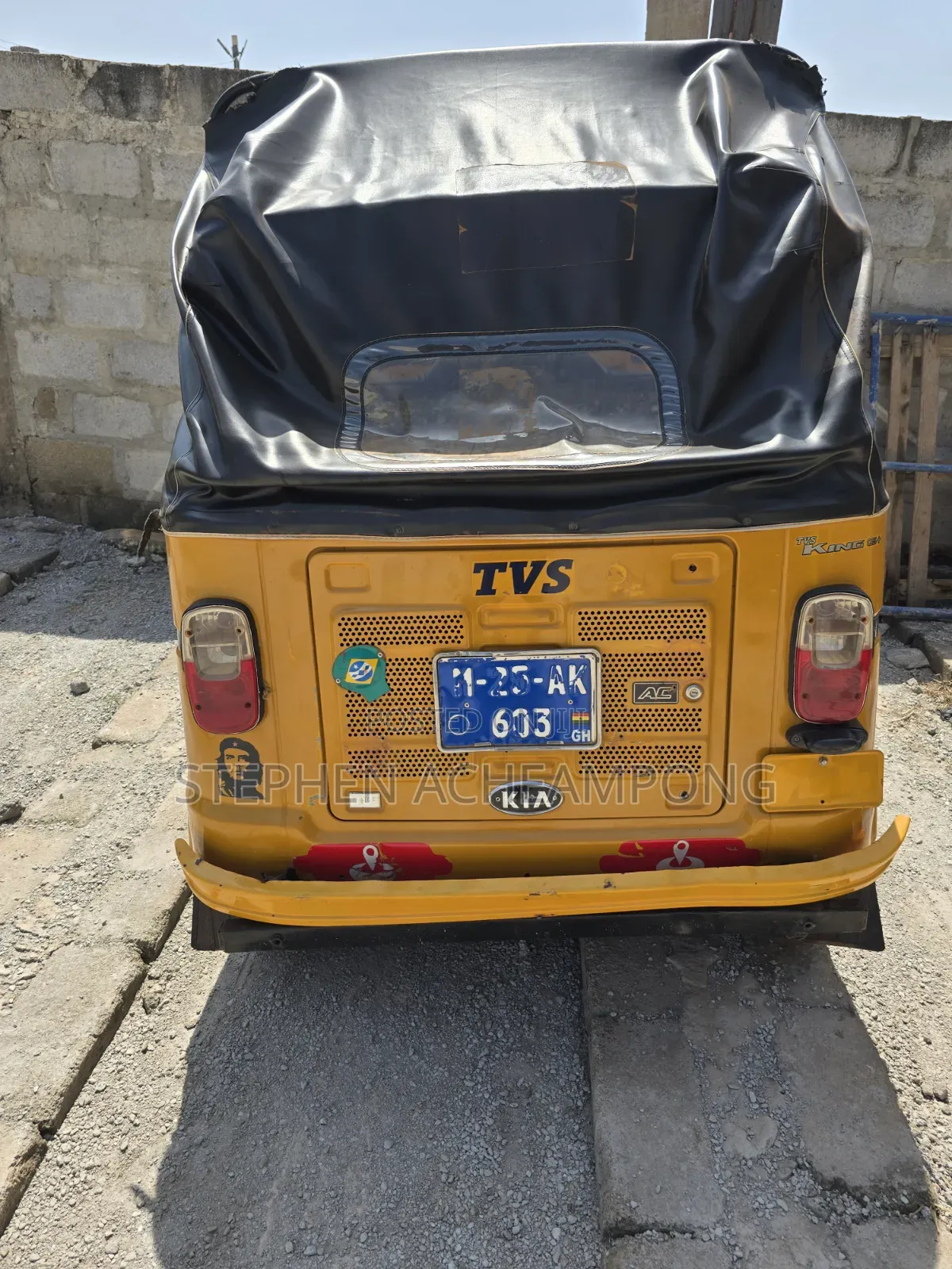 TVS 2025 Yellow