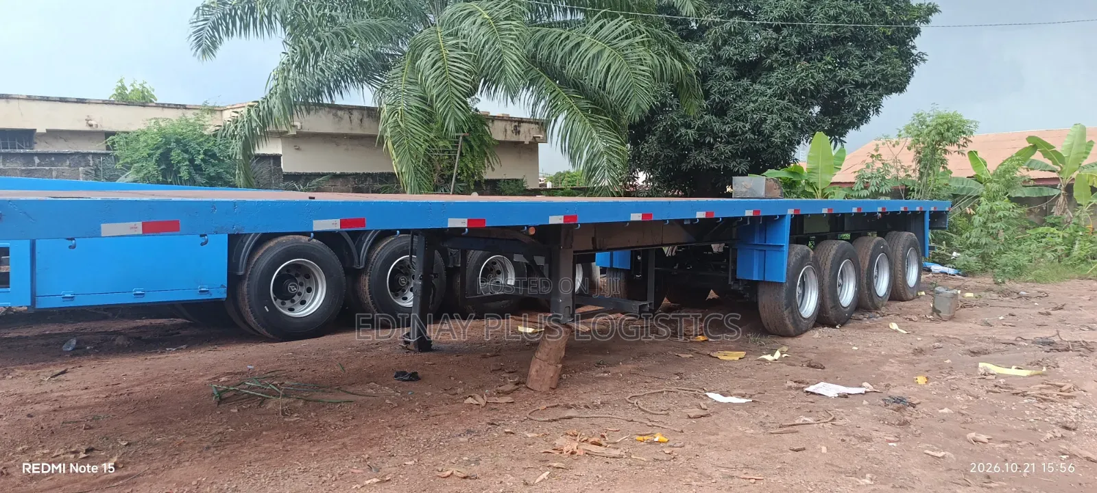 4 Axle Spring Trailer for Sale