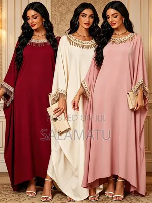 Luxury Embellished Kaftan Dress