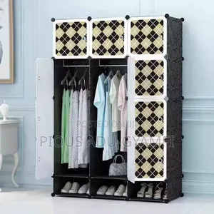 Cubes Plastic Wardrobe.