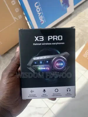 X3 Pro Wireless Helmet Earphone