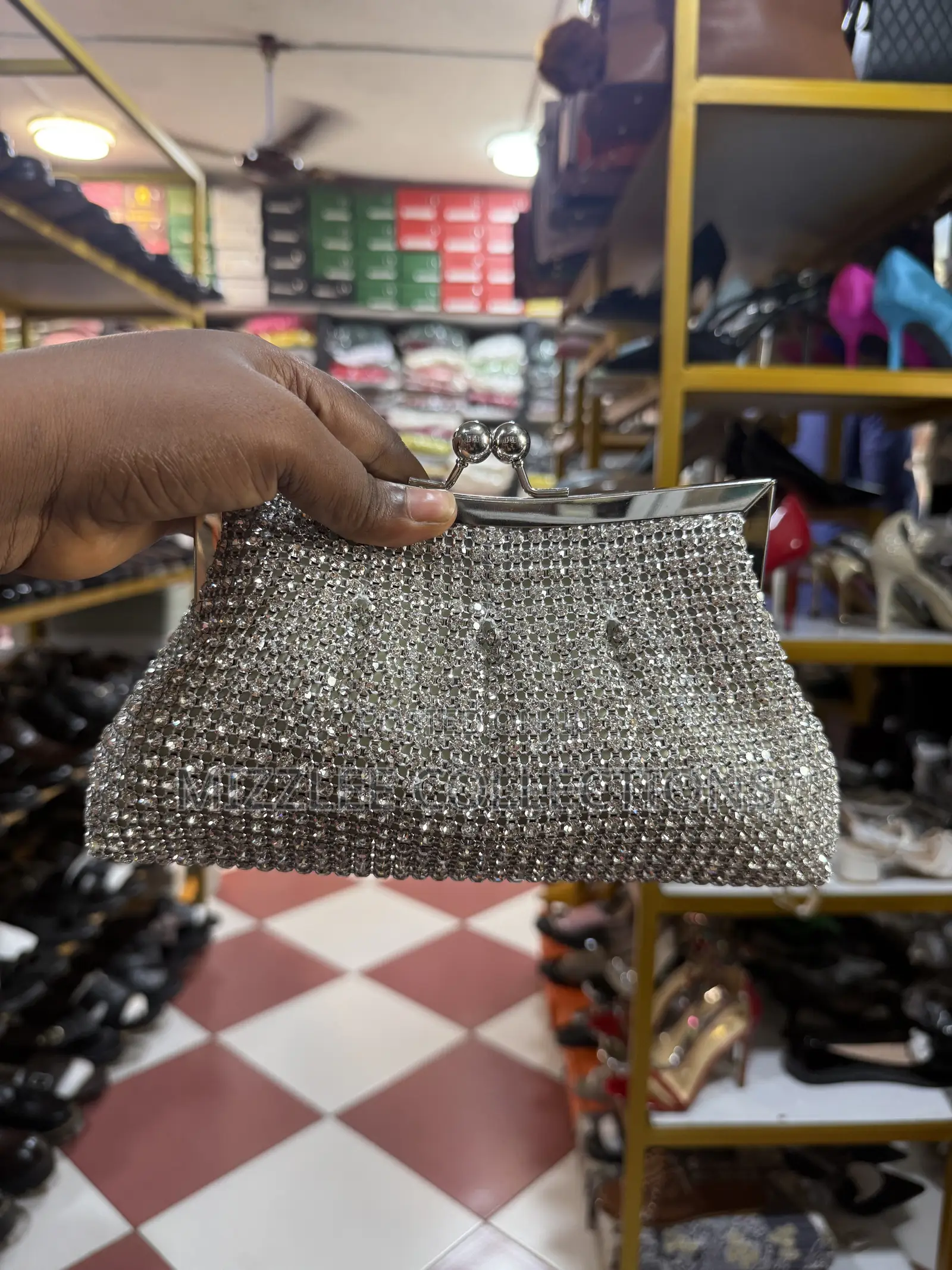 Executive Silver Clutch for Ladies