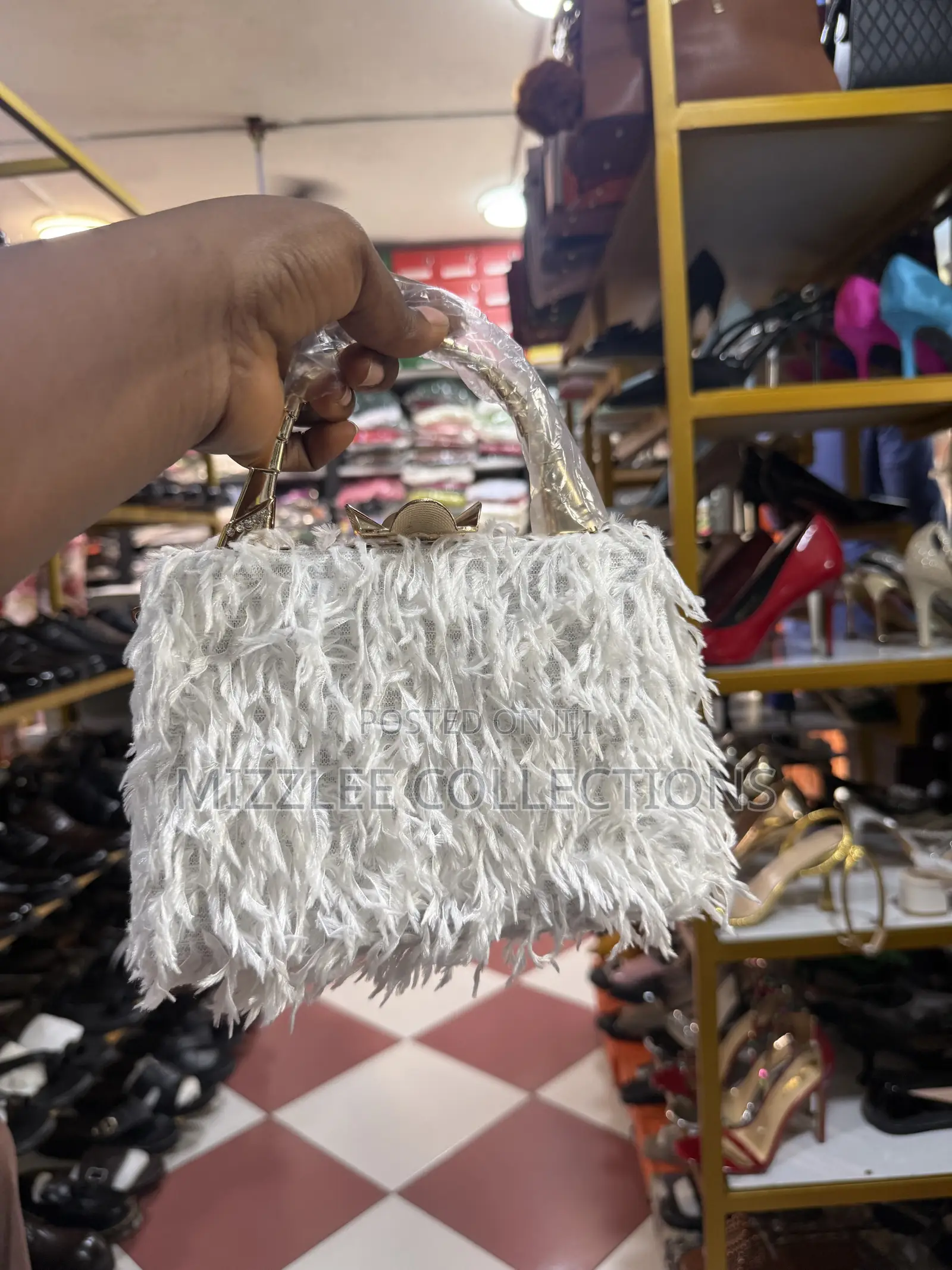 Executive Silver Clutch for Ladies