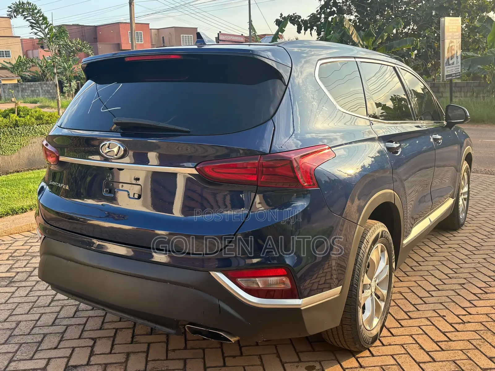 Hyundai Santa Fe Limited 2.4 AWD 2020 Blue