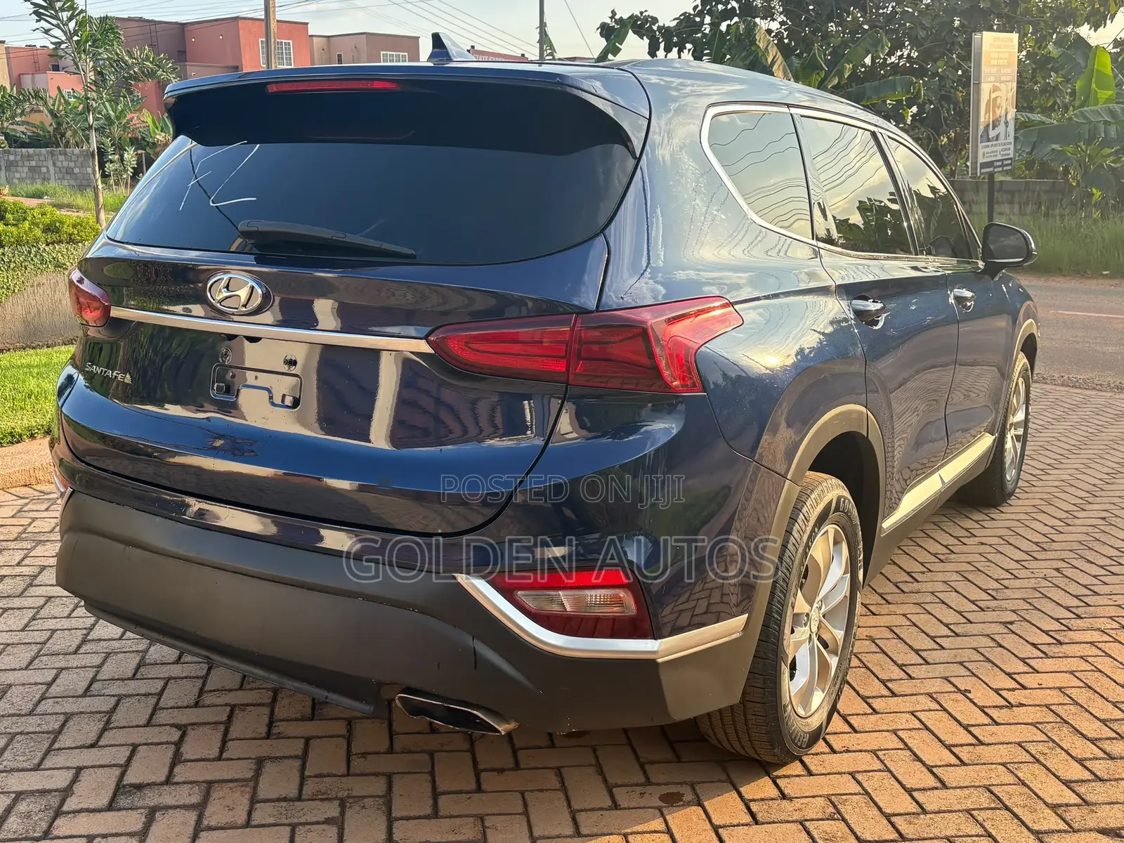 Hyundai Santa Fe Limited 2.4 AWD 2020 Blue