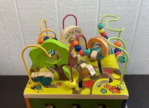 B. Toys Zany Zoo Wooden Activity Cube