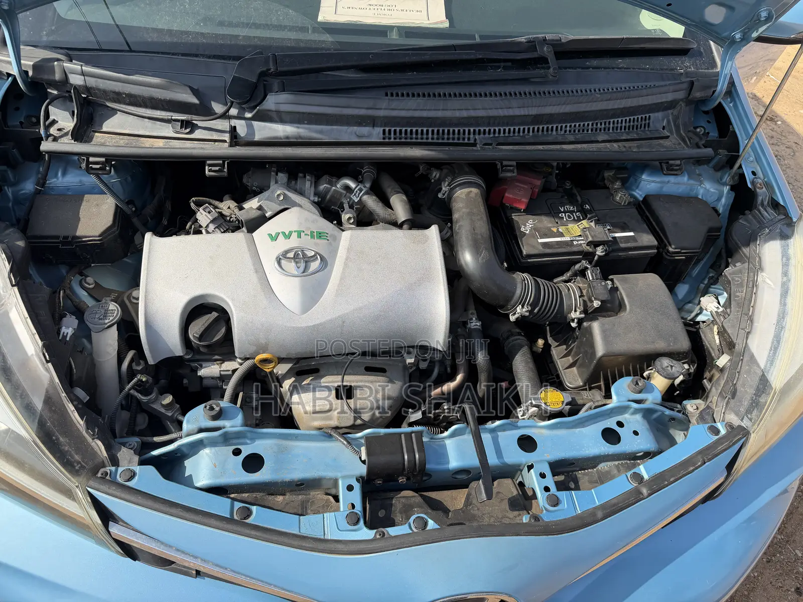 Toyota Vitz 1.3 FWD 5dr 2015 Blue