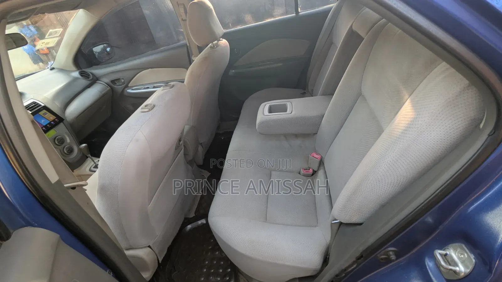 Toyota Belta 2012 Blue