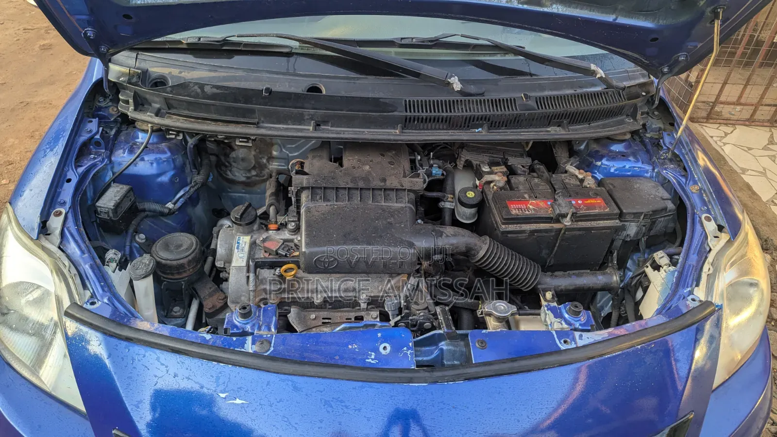 Toyota Belta 2012 Blue