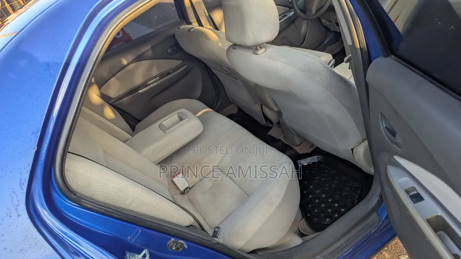 Toyota Belta 2012 Blue
