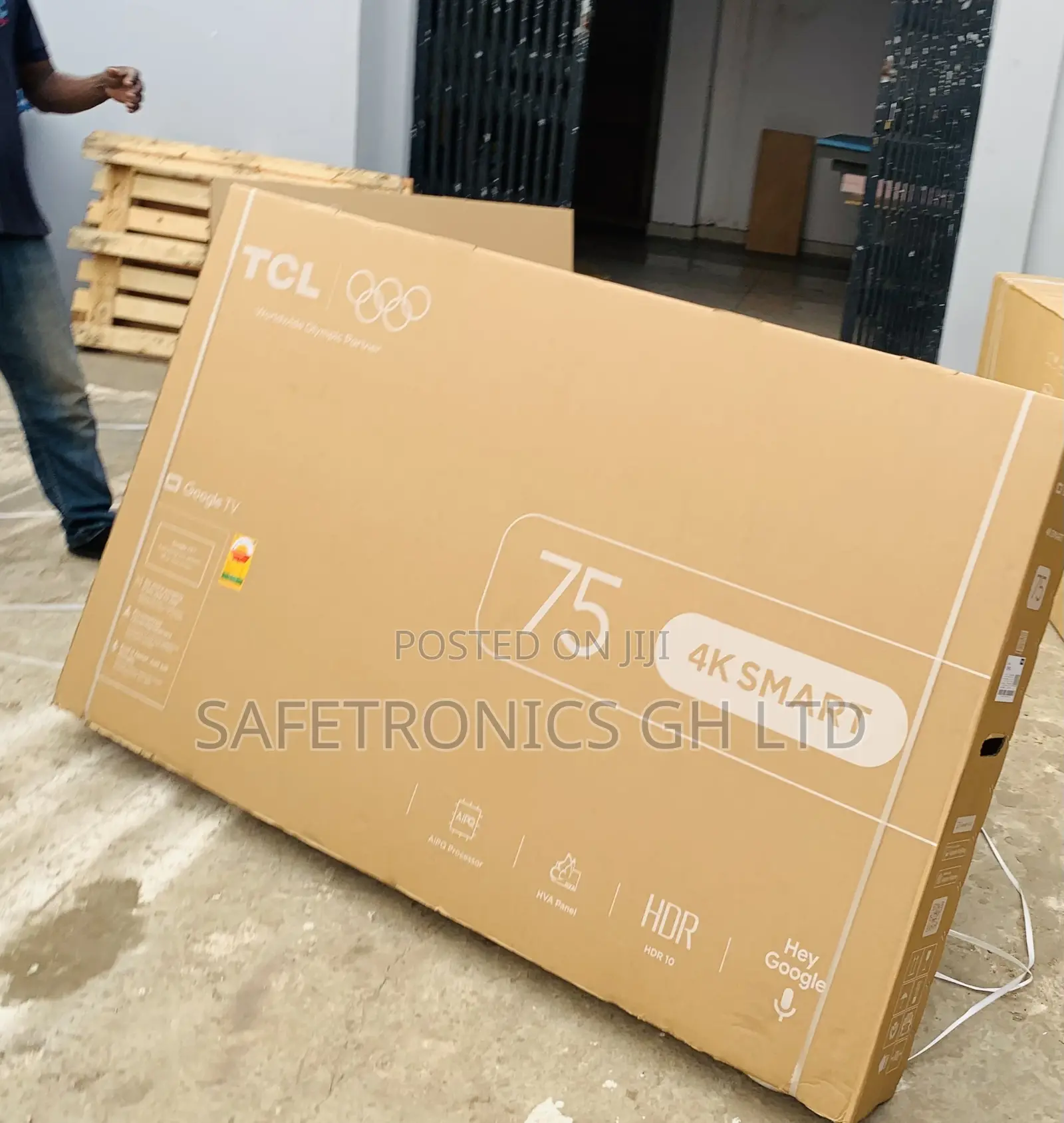Perfect Vivid Picture 75 Inch UHD Led TCL Android TV