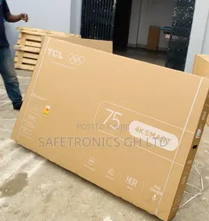 Perfect Vivid Picture 75 Inch UHD Led TCL Android TV