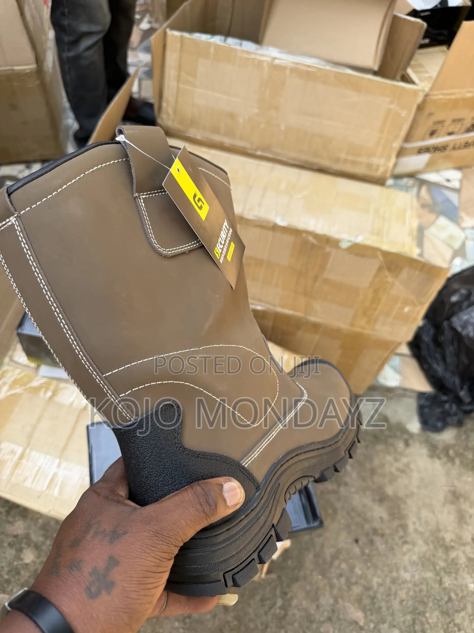 G Security Safety Boots – Strong, Durable & Reliable Protection