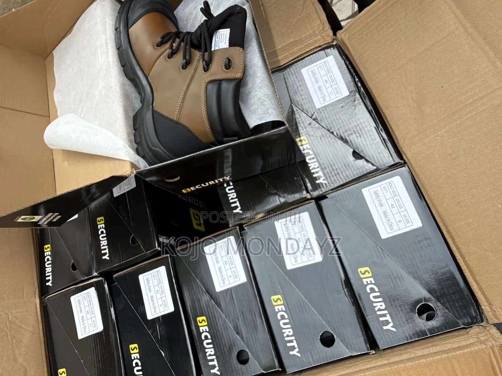 G Security Safety Boots – Strong, Durable & Reliable Protection