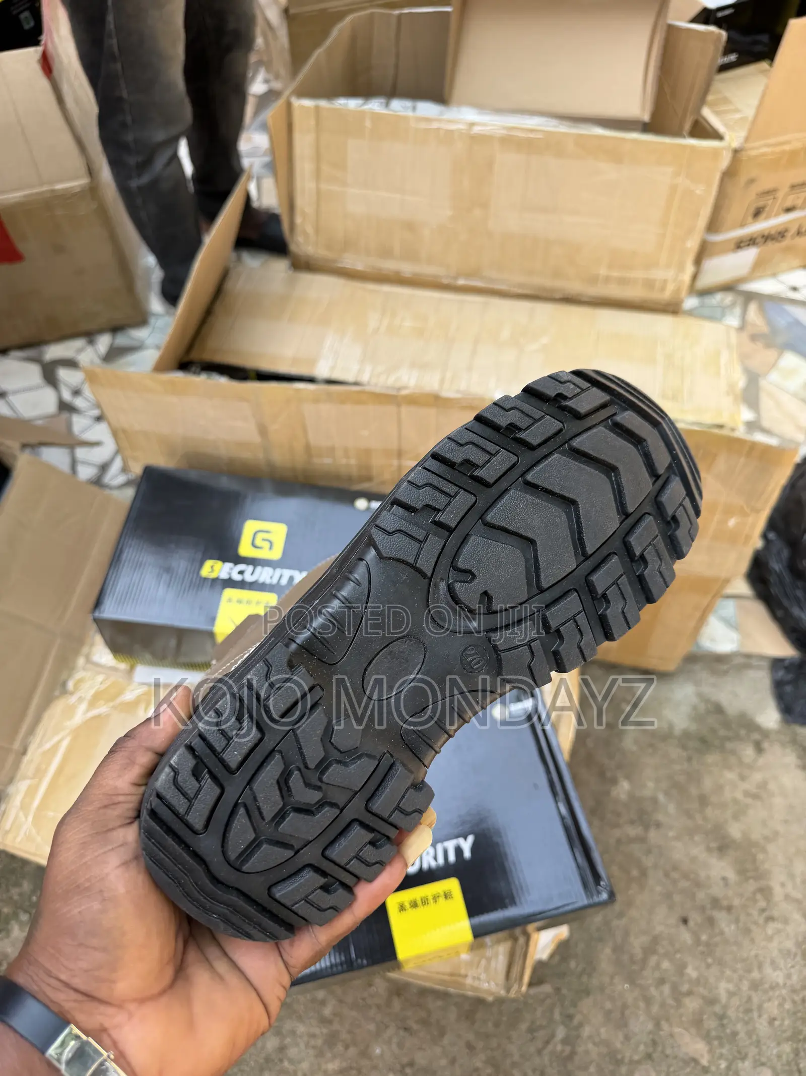G Security Safety Boots – Strong, Durable & Reliable Protection