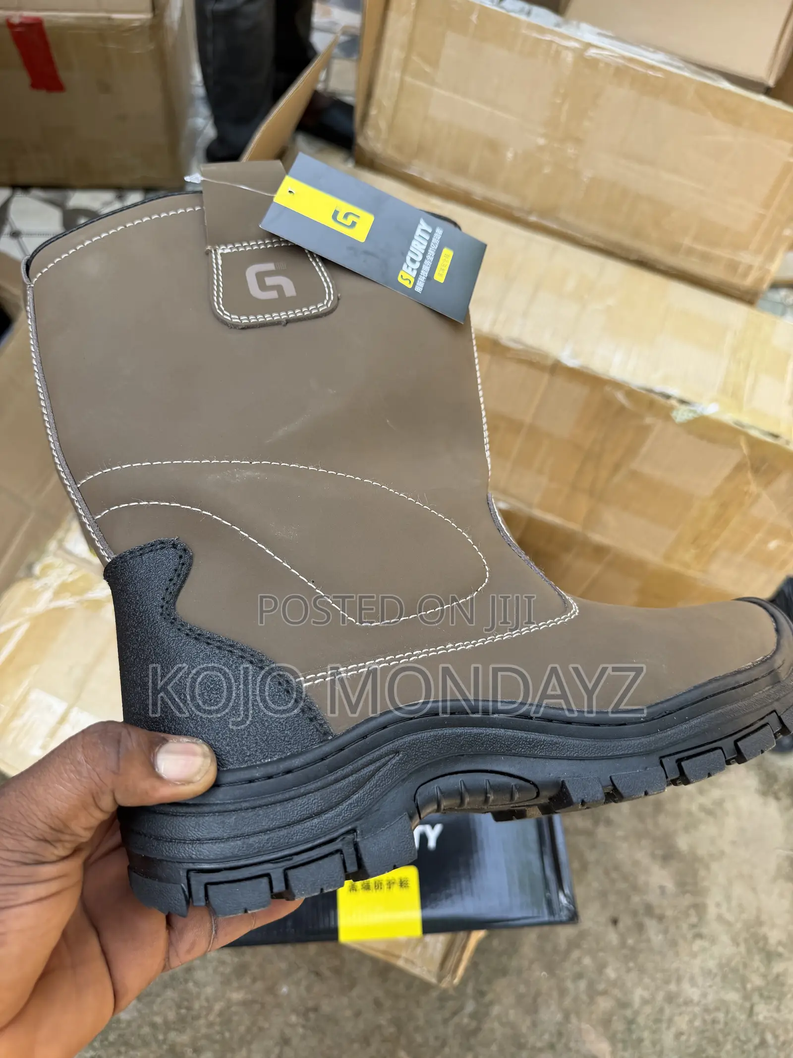 G Security Safety Boots – Strong, Durable & Reliable Protection