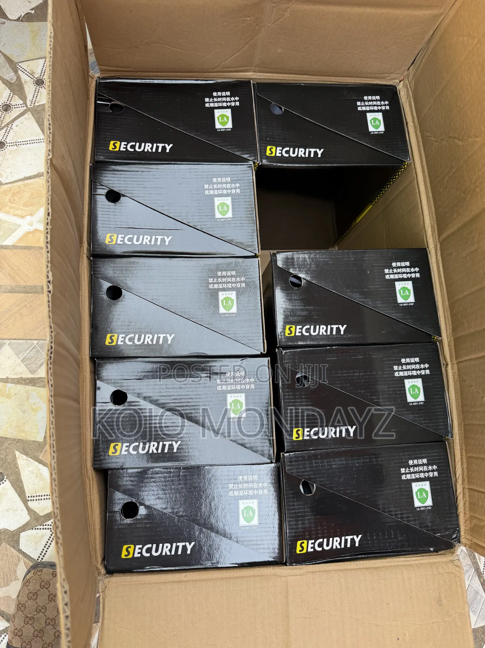 G Security Safety Boots – Strong, Durable & Reliable Protection