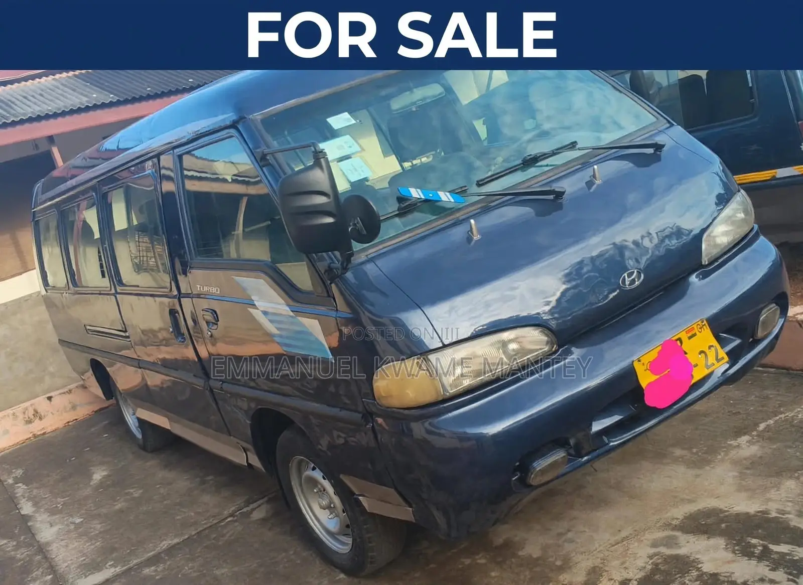 Hyundai H-100 2002 Blue