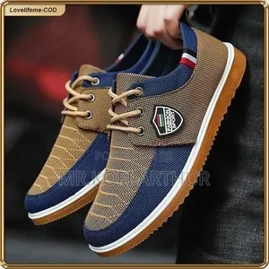 ASHION UnisexCanvas Casual Shoes, Lace‐Up