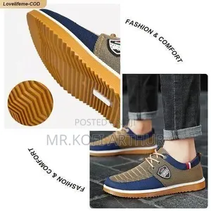 ASHION UnisexCanvas Casual Shoes, Lace‐Up