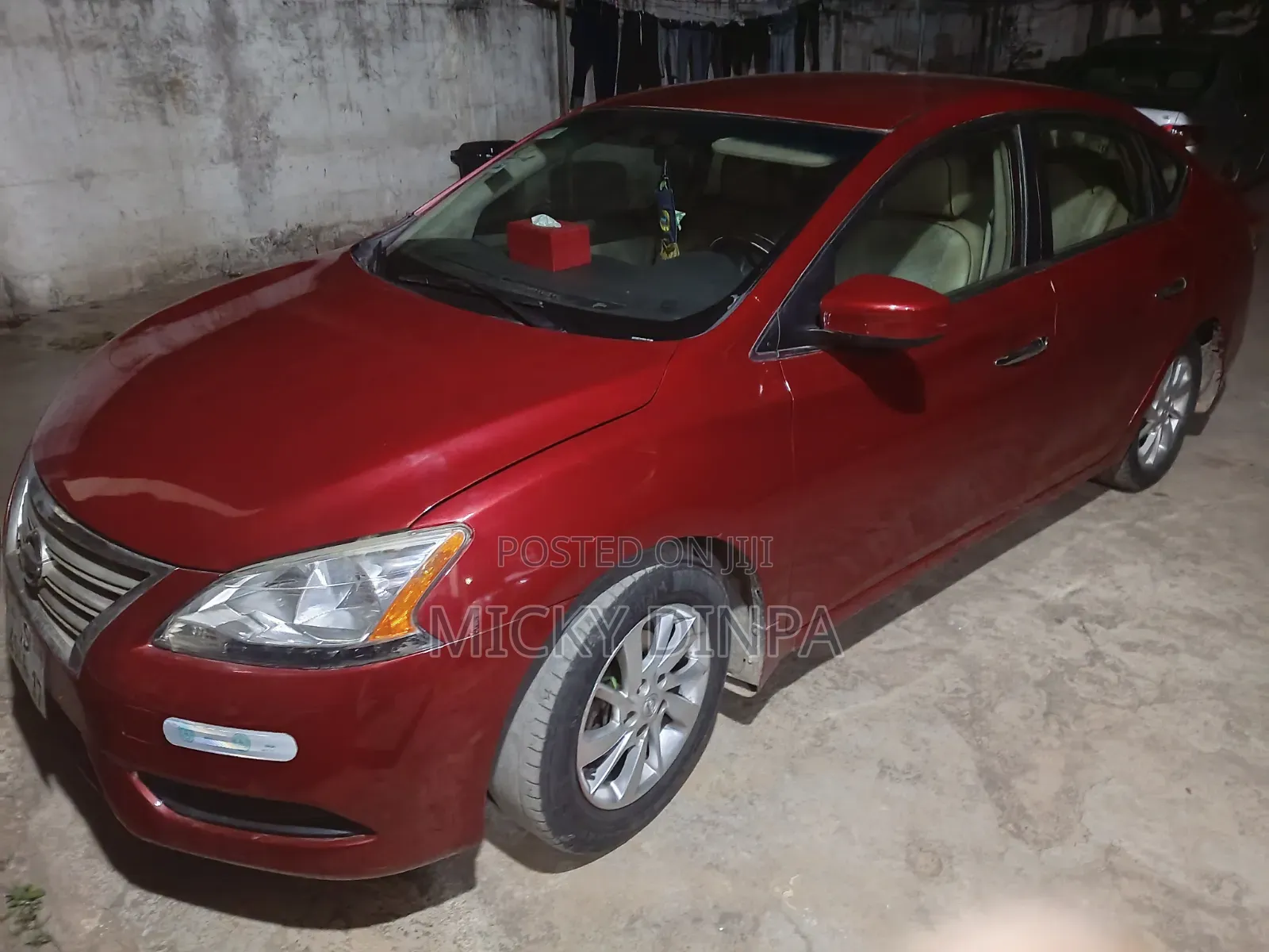 Nissan Sentra SV 2013 Red