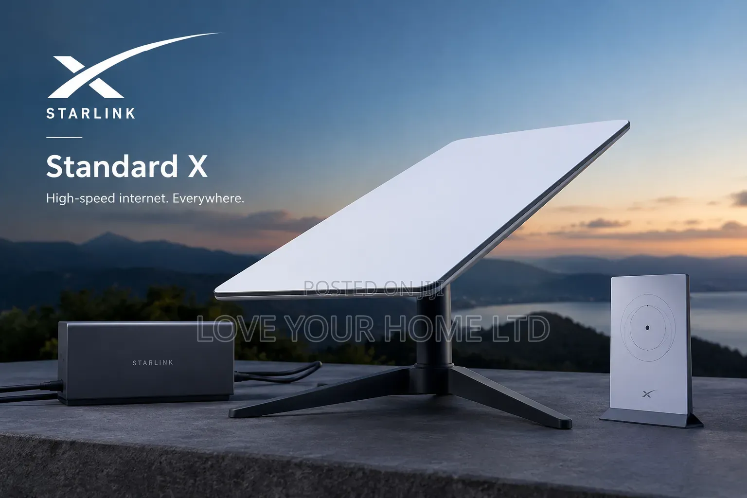 Starlink Standard X V4 Satellite Internet Kit