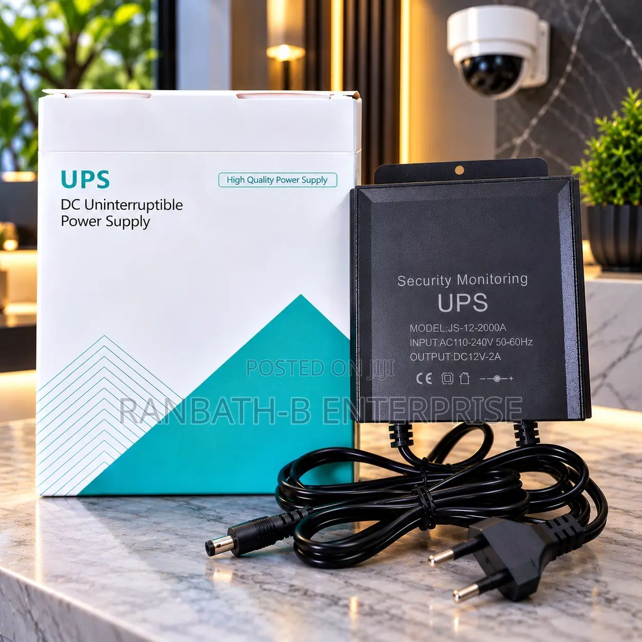 12V 2A Security and Networking UPS for Routers and CCTV Cameras