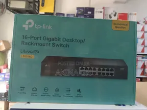 Tp Link 16port Gigabit Desktop/Rackmount Switch/ LS1016G