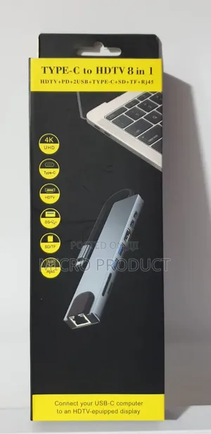 Type C to HDTV 8 in 1