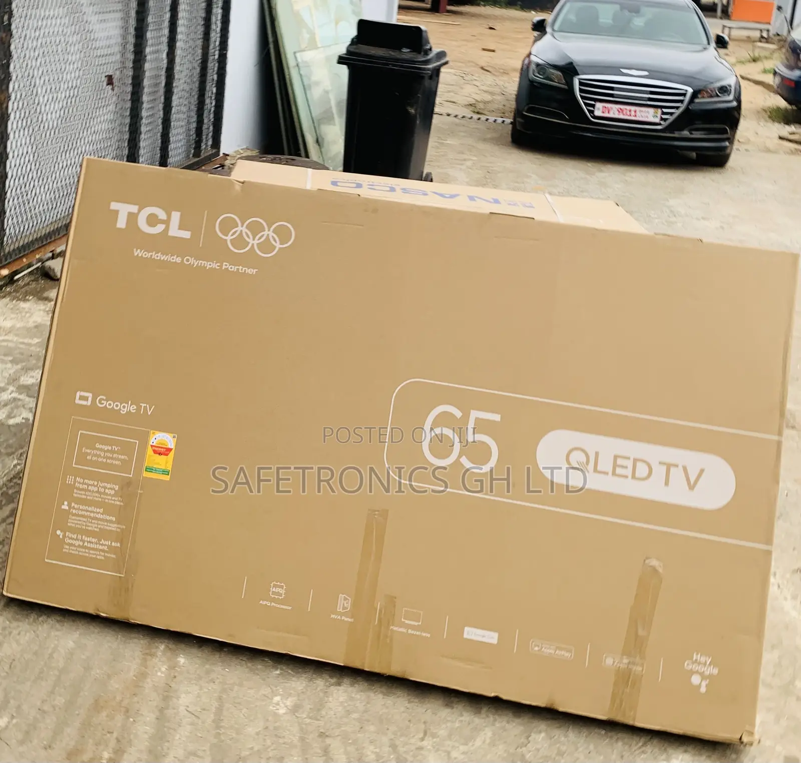 Available Qled 65 Inch UHD TCL Smart Ultra Crystal TV 4K