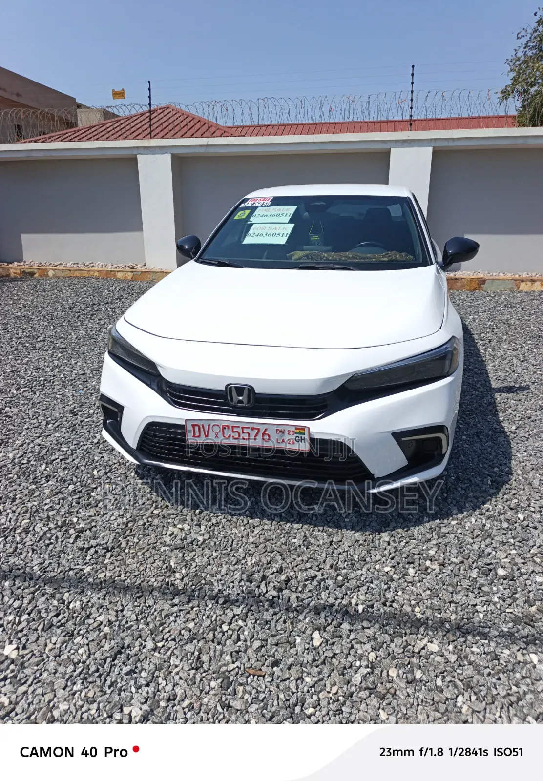 Honda Civic Sport 2022 White