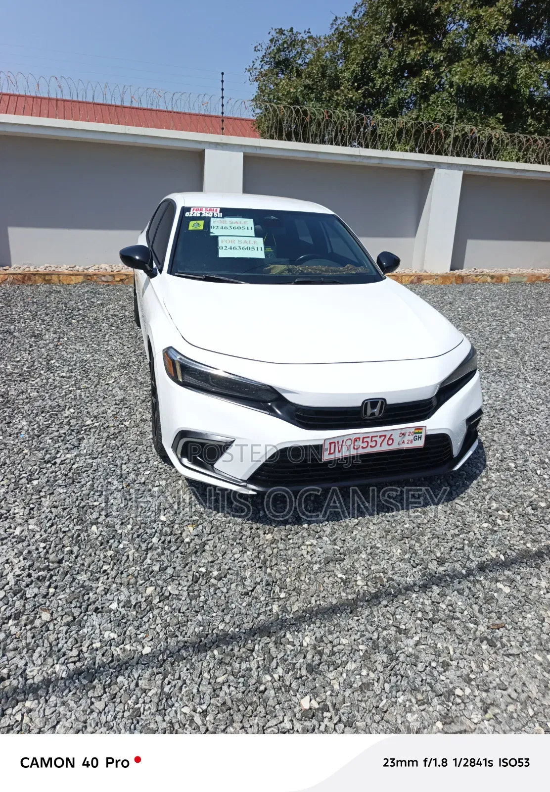 Honda Civic Sport 2022 White