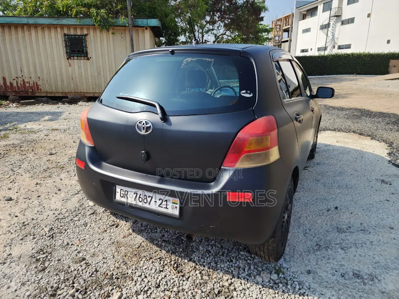Toyota Vitz 1.3 AWD 3dr 2010 Black