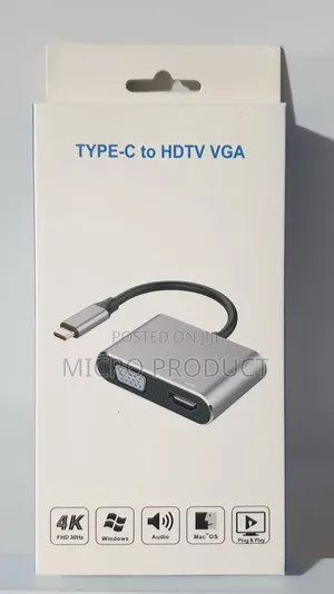Type C to HDTV Vga