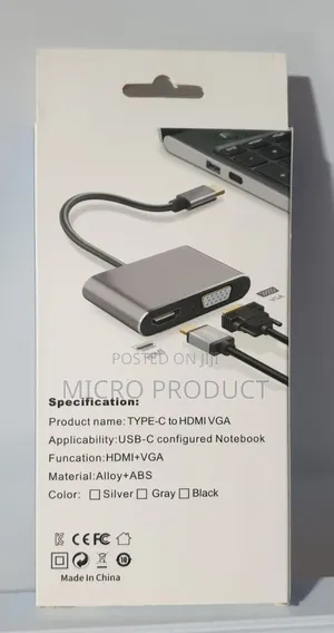 Type C to HDTV Vga