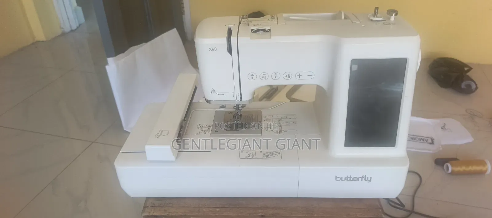 Butterfly X60 Digital Sewing and Embroidery Machine