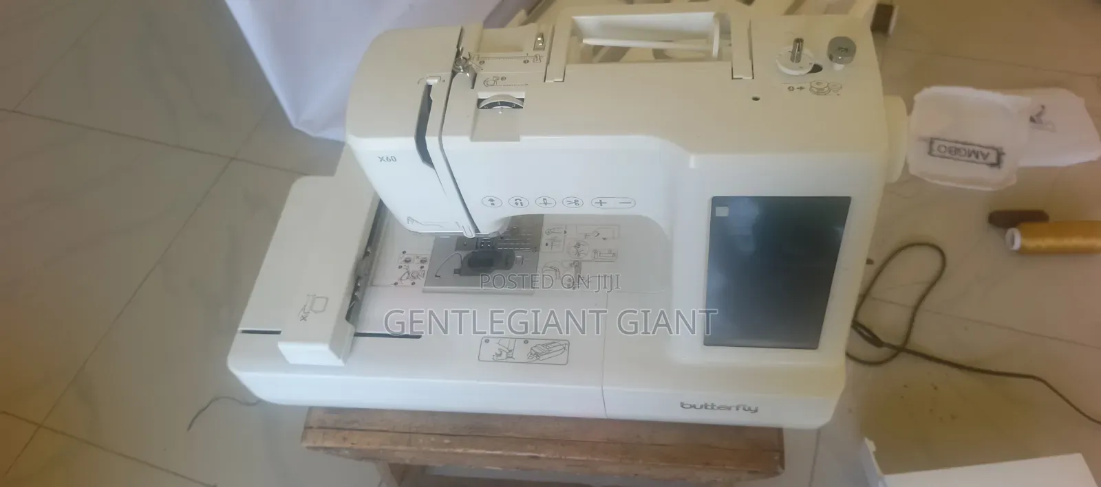 Butterfly X60 Digital Sewing and Embroidery Machine