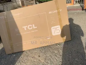 Purchase Classic TCL 75” 4k Smart TV(Remote Control).