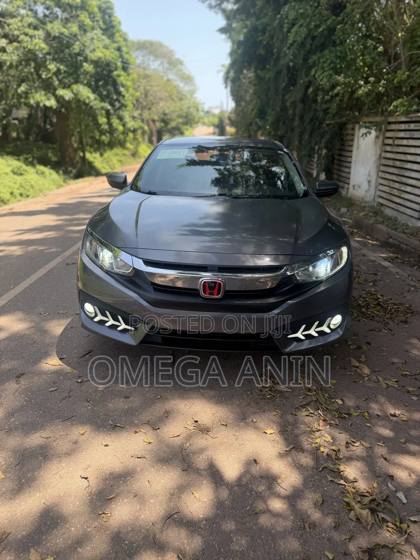 Honda Civic LX Sedan 2018 Gray