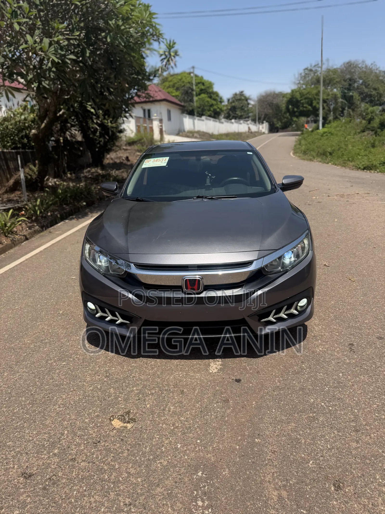Honda Civic LX Sedan 2018 Gray