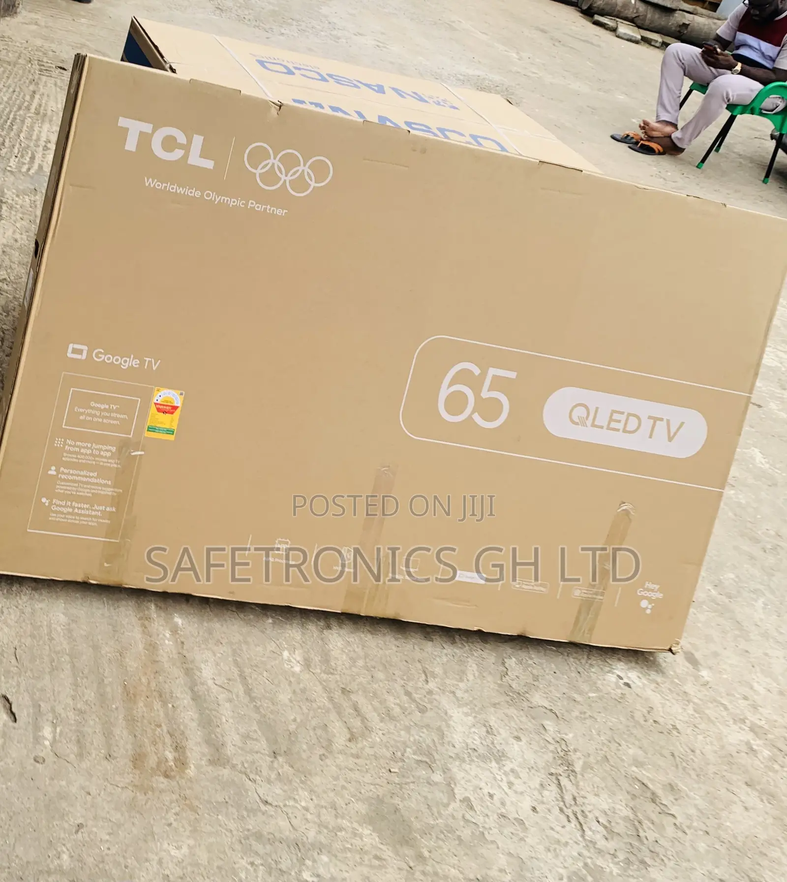 Exclusive Clear Vision 65 Inch Qled TCL 4K UHD Android TV