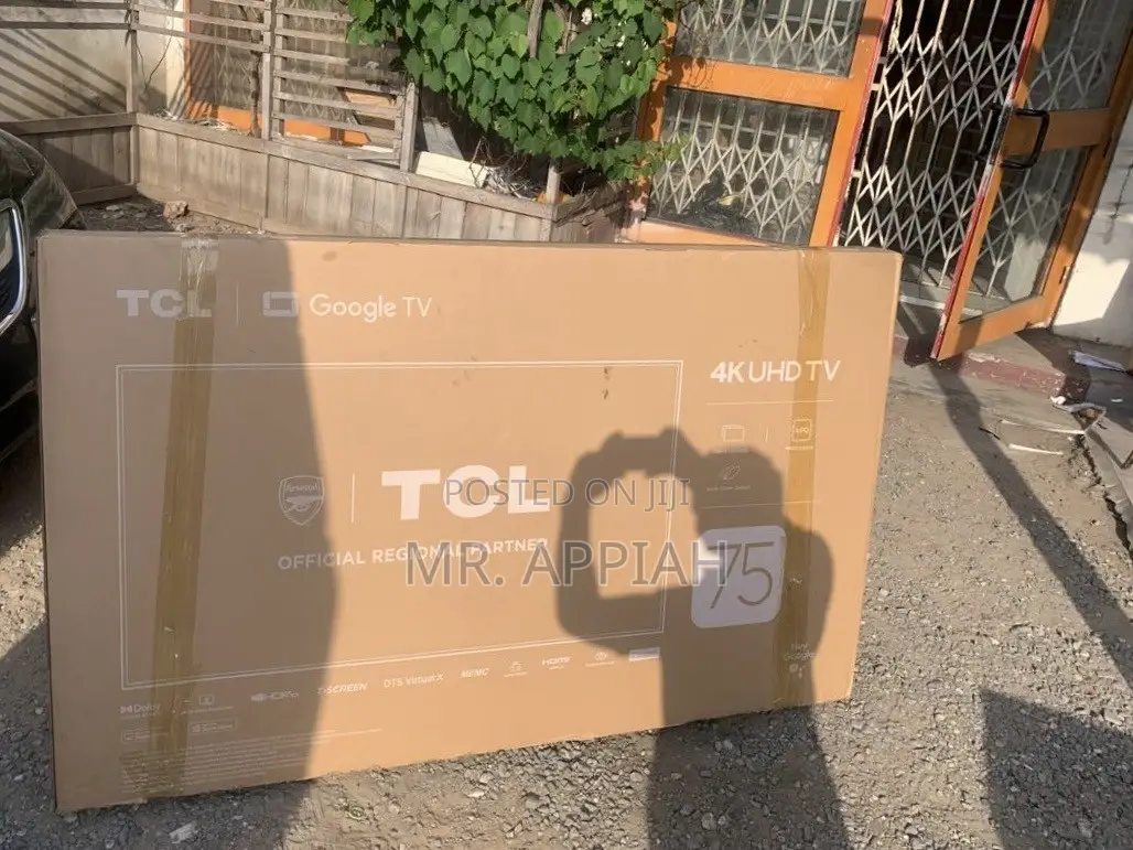 New Adorable TCL 75 Inches 4k Smart Television(Remote Control)
