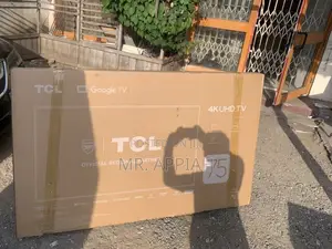 New Adorable TCL 75 Inches 4k Smart Television(Remote Control)