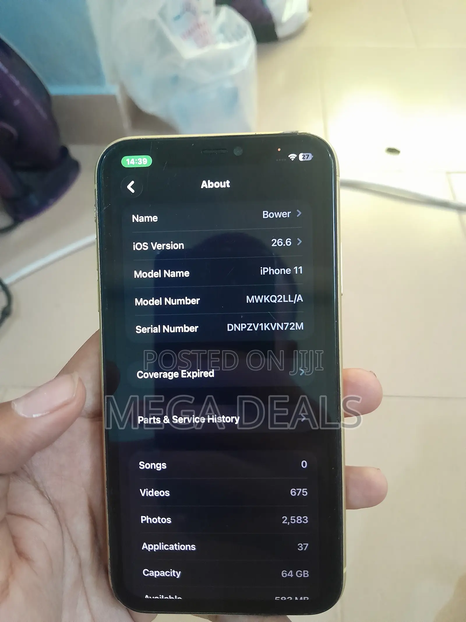 Apple iPhone 11 64 GB Gold