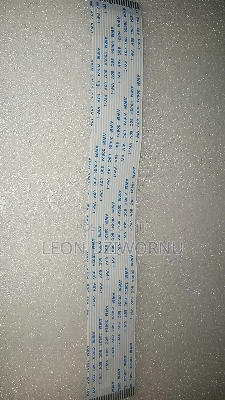 2 AWM 20624 Flexible Flat Ribbon Cable / FFC Cable (Apx.6m / 2.36In)