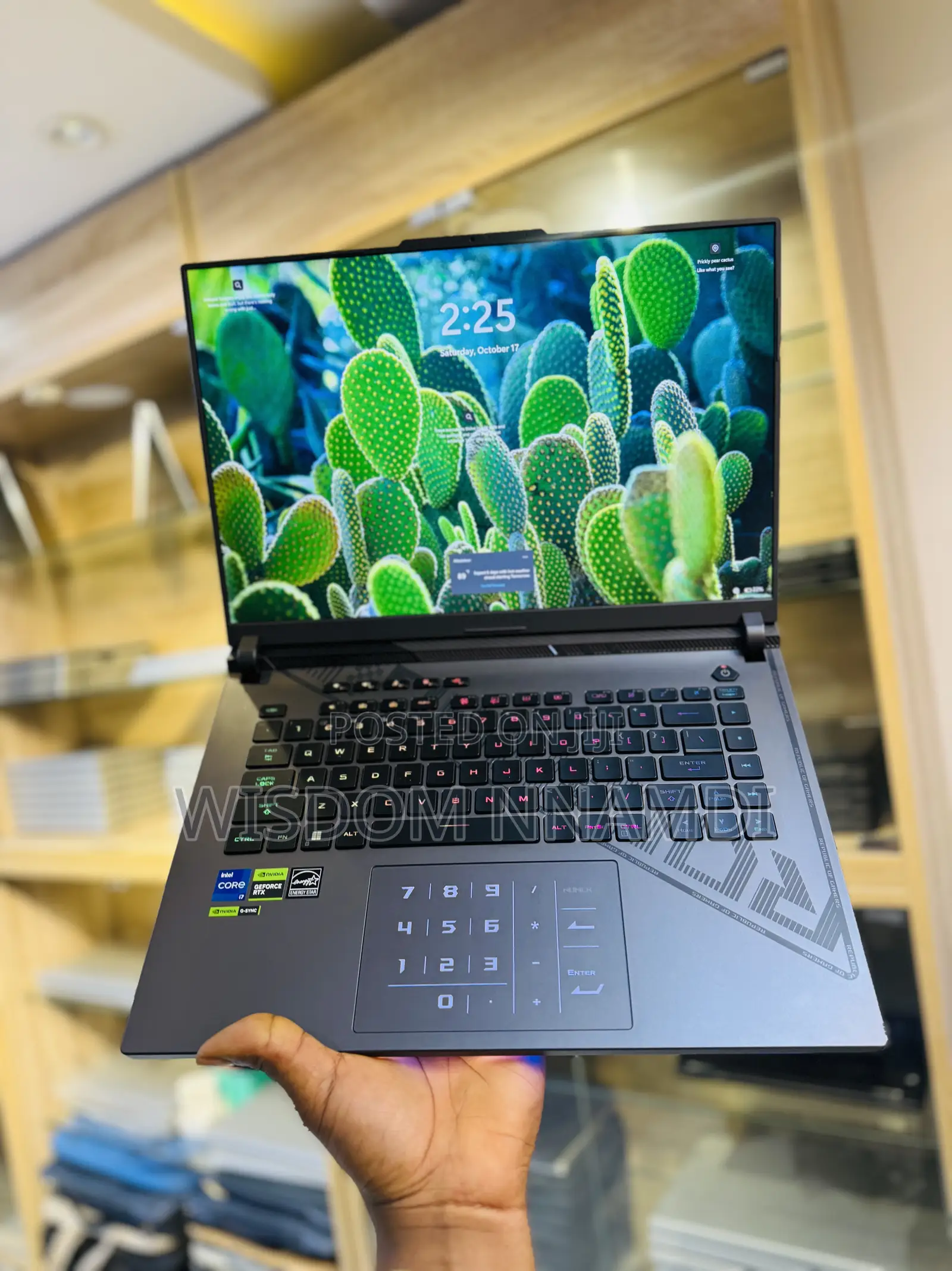 Laptop Asus ROG Strix G16 G614 16GB Intel Core i7 SSD 1T