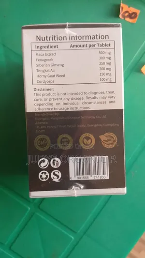 Maca Cordeyceps( Horny Goat, Tongkat,cordeyceps,fenugreek Etc)